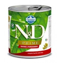 Farmina ND Dog Treat Prime Chicken and Pomegranate Can 285 Gm